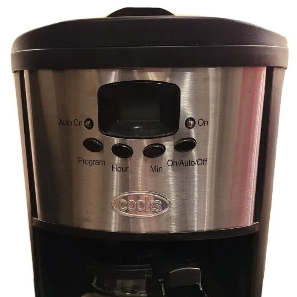 Cooks Essentials 12-Cup Programmable Coffee Maker Model 22005